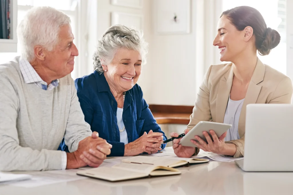 Retirement planning consultation with Endeavr Wealth advisors guiding clients with clarity and confidence.